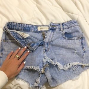 Pacsun jean shorts